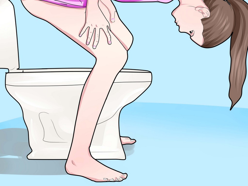 Poop While Standing up at a Toilet Step 6