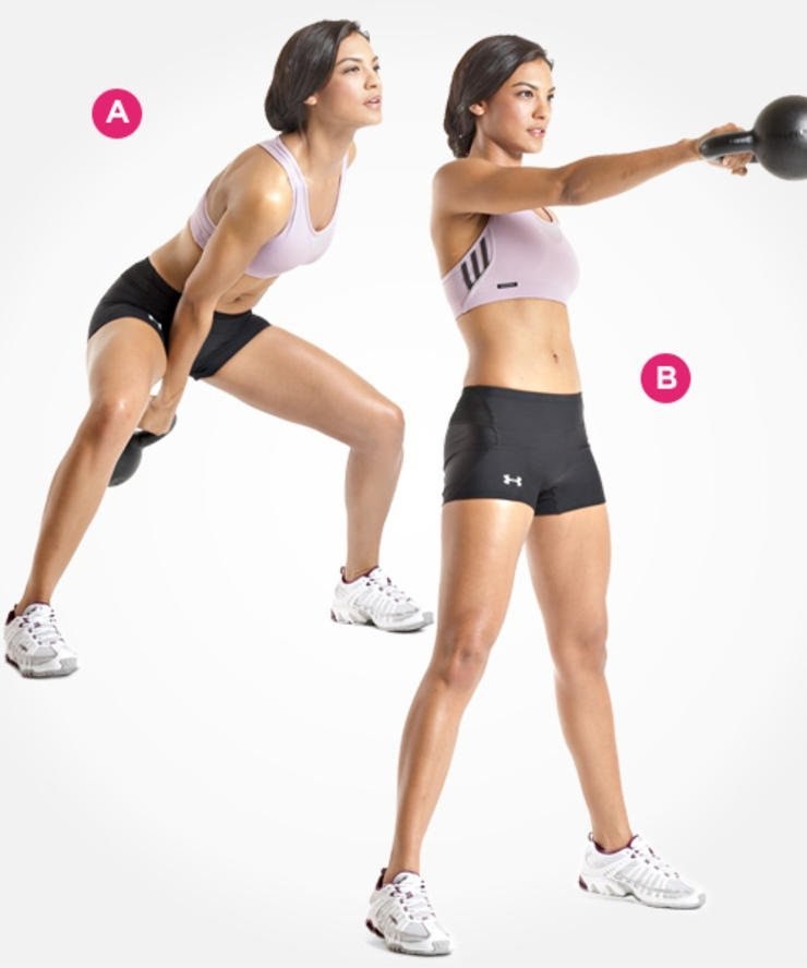 Оригинальный комплекс упражнений для стройных ножек