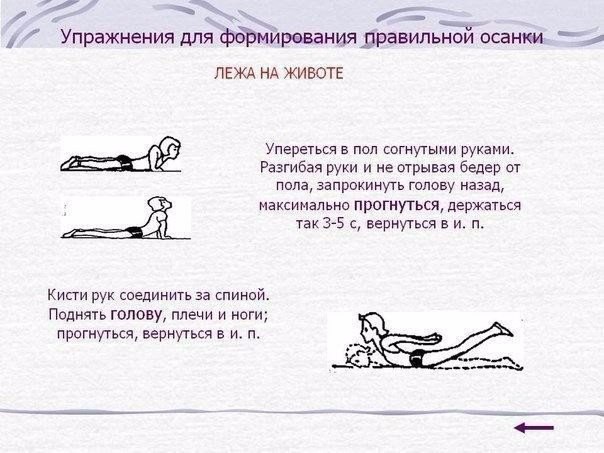 Тренировки против болей в спине и формирования красивой осанки