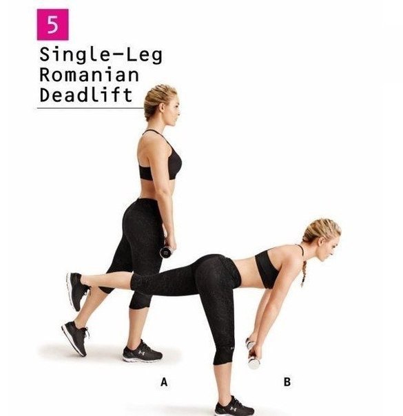 7 эффективных упражнений для ног и ягодиц